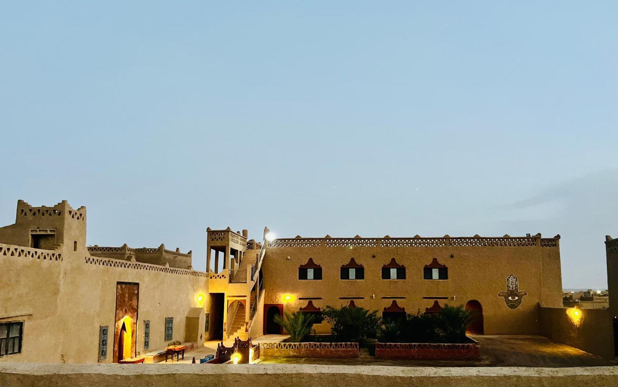 Hotel Camping Les Roses Des Dunes & Piscine Merzouga Luaran gambar