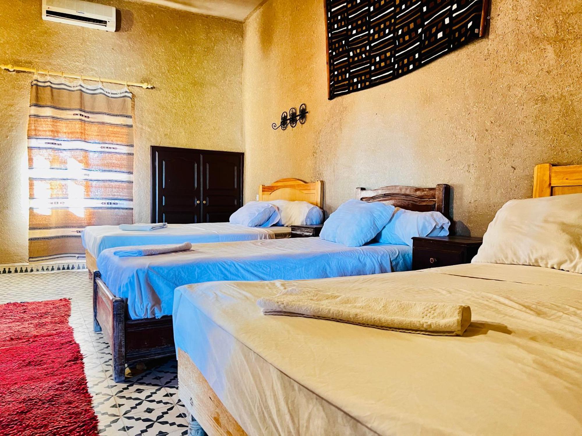 Hotel Camping Les Roses Des Dunes & Piscine Merzouga Luaran gambar