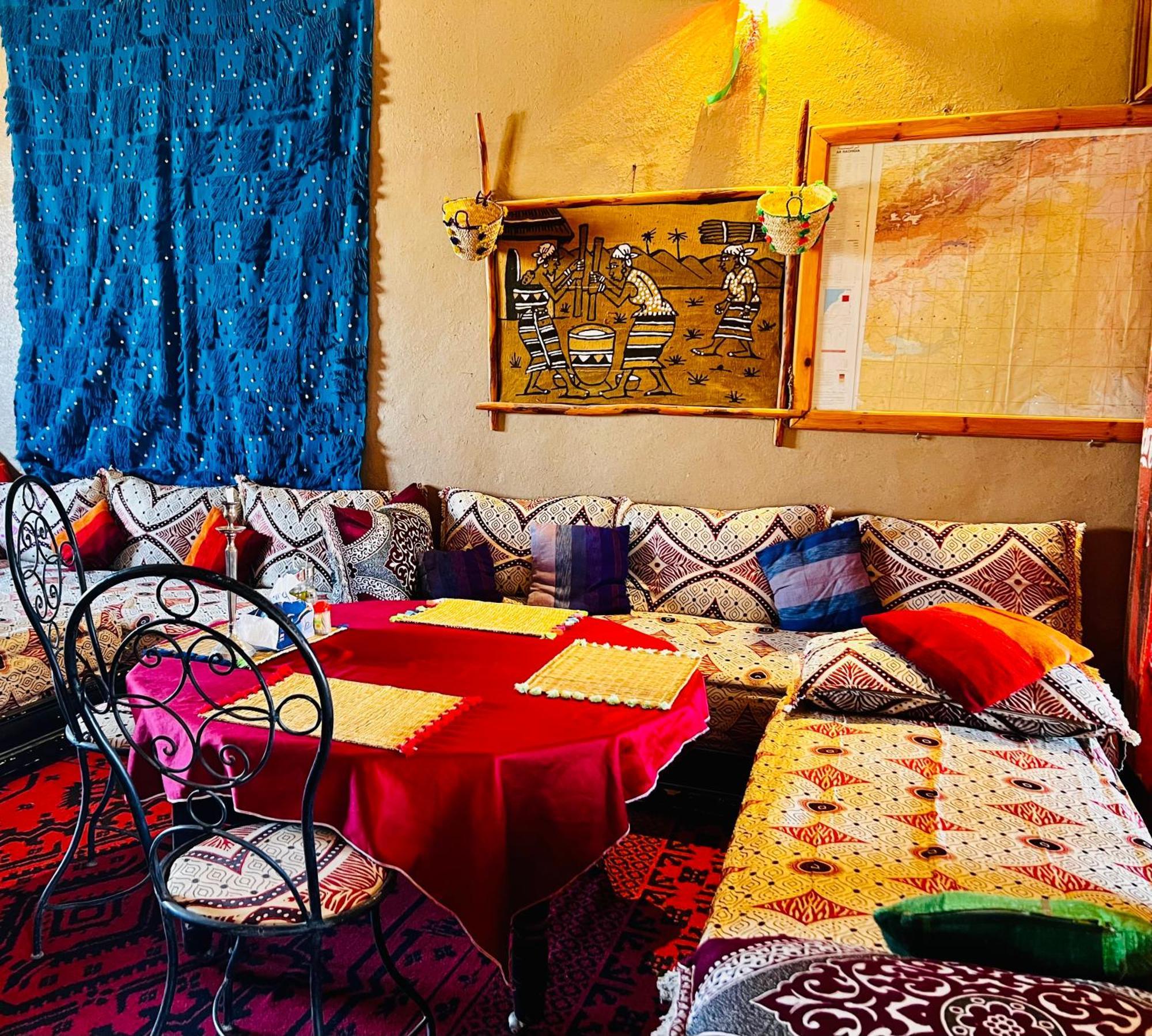Hotel Camping Les Roses Des Dunes & Piscine Merzouga Luaran gambar