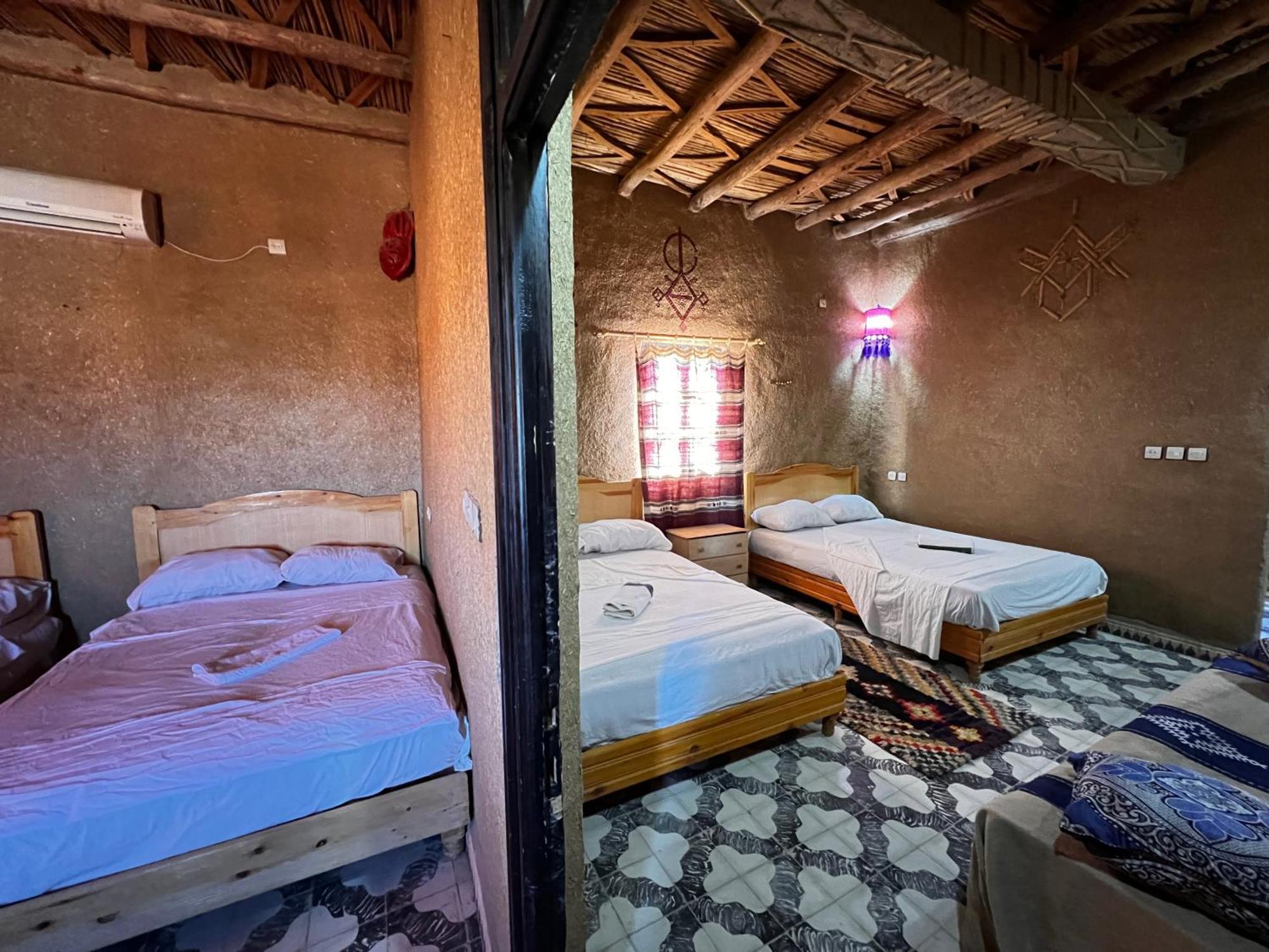 Hotel Camping Les Roses Des Dunes & Piscine Merzouga Luaran gambar