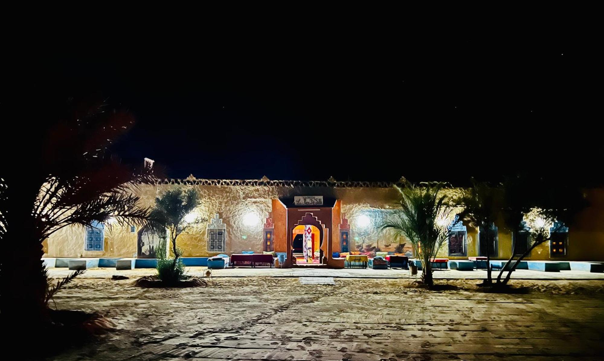 Hotel Camping Les Roses Des Dunes & Piscine Merzouga Luaran gambar